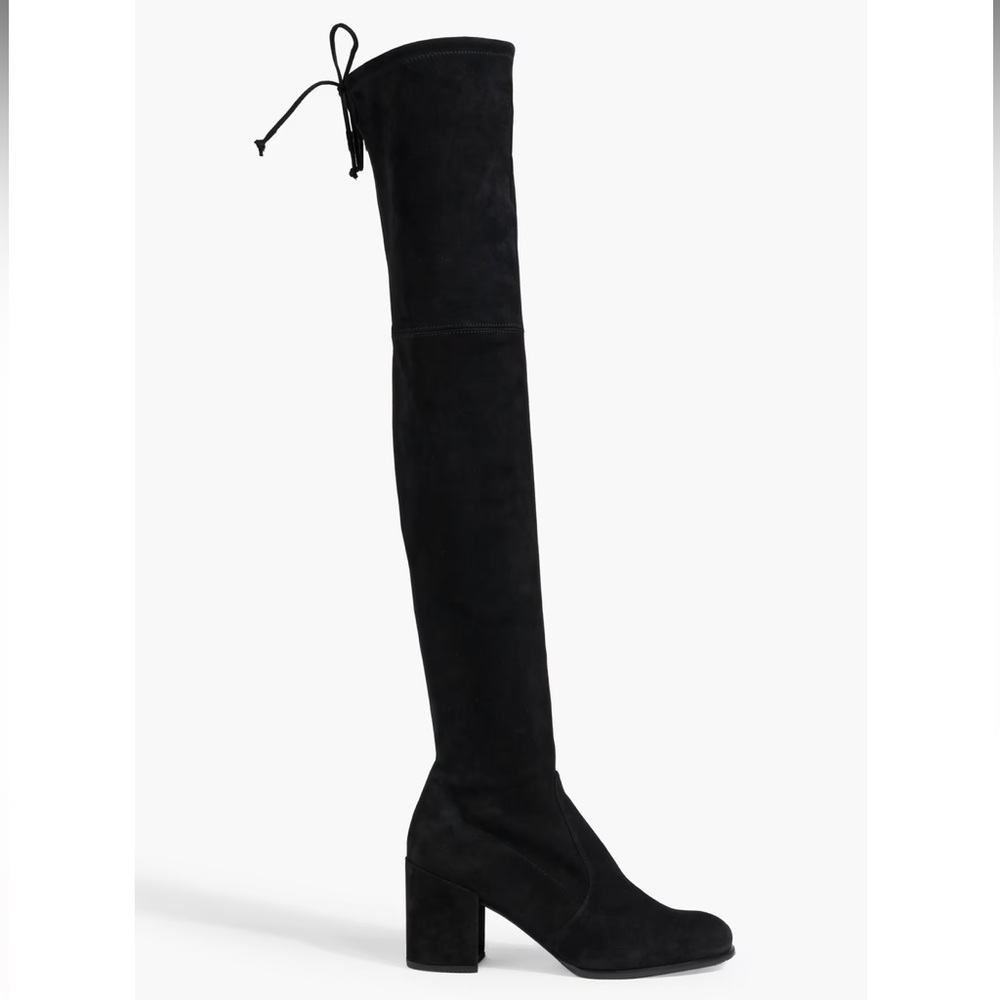 Suede thigh boots - Stuart Weitzman